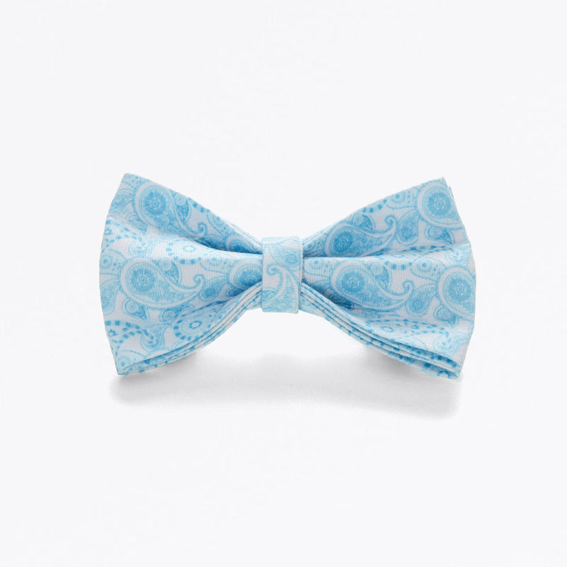 Paisley Pattern Dog Bow Tie